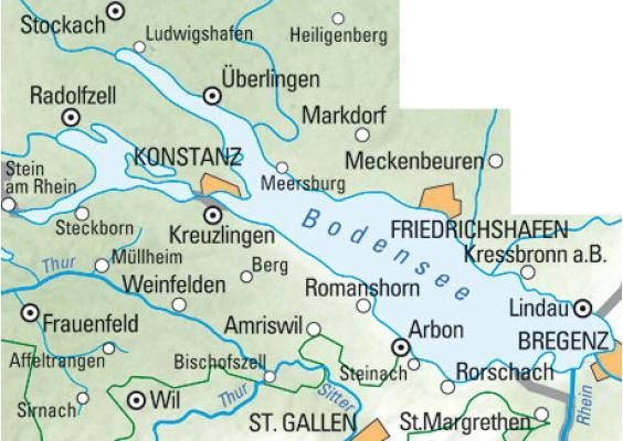 Actual product image Hiking maps - Eastern Switzerland