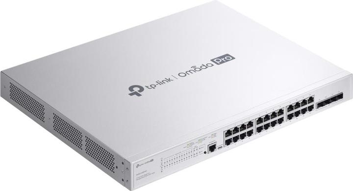 Produktbild TP-Link Omada Pro S5500-24GP4XF, Managed, L2/L2+, Gigabit Ethernet (10/100/1000), Power over Etherne (24 Ports)