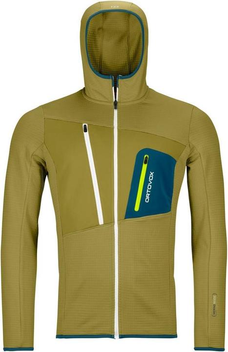 Produktbild Ortovox Fleece Grid Hoodie Herren Midlayer (S)