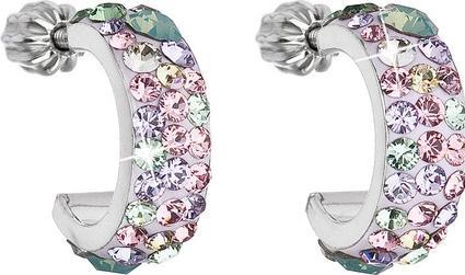 Evolution Group Stylish earrings with crystals 31118.3 Sakura (L)