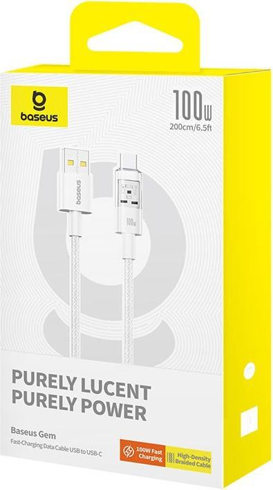 Image du produit Baseus USB A — USB C (2 m, USB 3.0, 100 W)