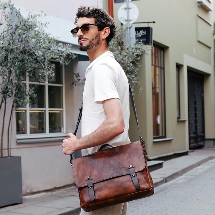 Immagine prodotto Only-Bags.Store Borsa messenger grande in pelle