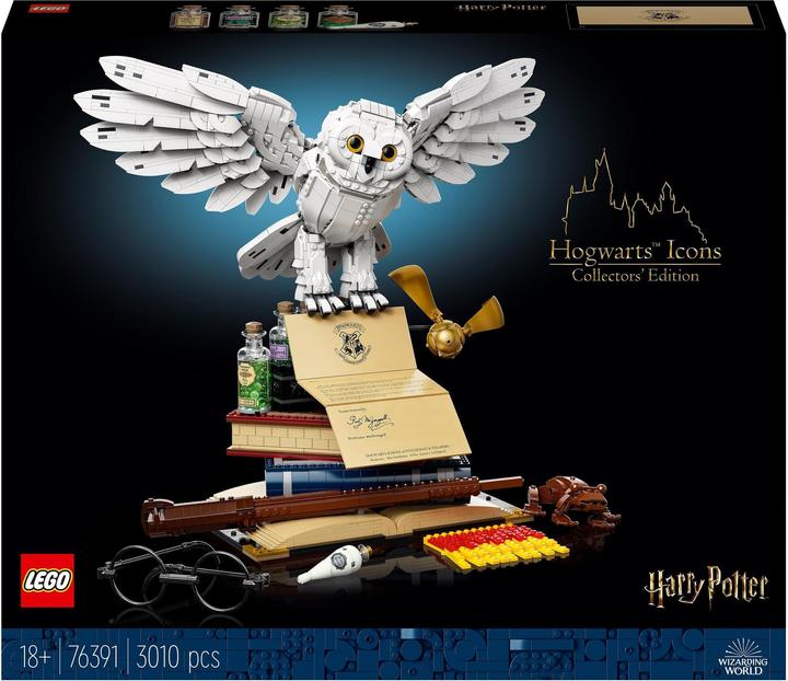 Produktbild LEGO Hogwarts Ikonen - Sammler-Edition (76391, LEGO Harry Potter, LEGO Seltene Sets)