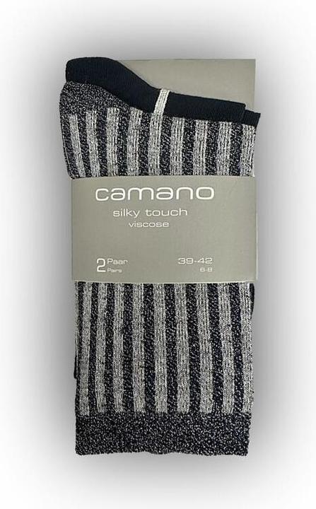 Produktbild Camano Silky Lurex Socken (2er Pack, 39 - 42)