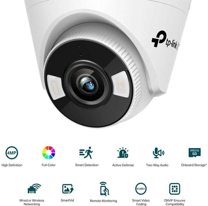 Actual product image TP-Link Cam Turret Network 4MP VIGI C440I(2.8mm) (2560 x 1440 Pixels)
