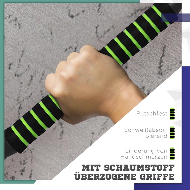 Produktbild SportNow Hanteln Set Kunststoff, Sand Grün