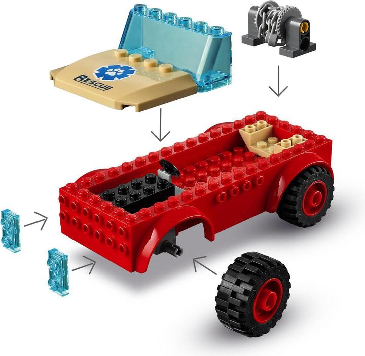 Image du produit LEGO Véhicule tout-terrain de sauvetage des animaux (60301, LEGO City)