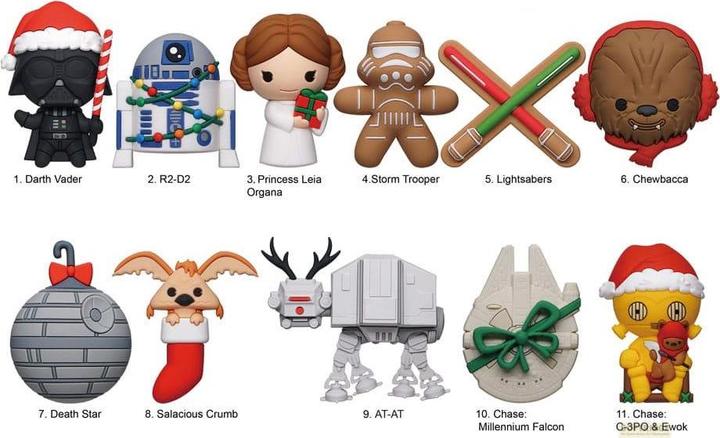 Produktbild Monogram Int. Star Wars PVC-Taschenanhänger Series 2 Display (24)
