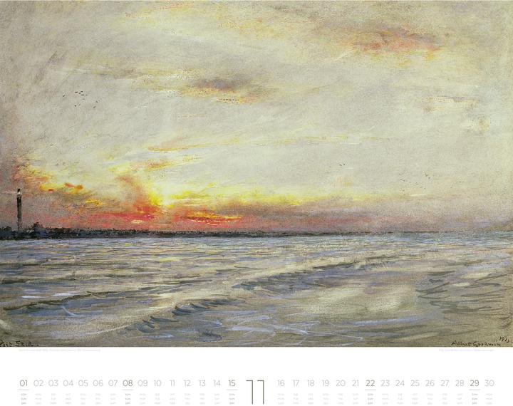 Produktbild Die Kunst der Stille Kalender 2026 (54 x 48 cm, Harter Einband, Französisch, Englisch)