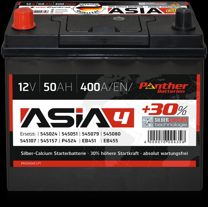 Immagine prodotto Panther Asia Black Edition (12 V, 50 Ah, 400 A)