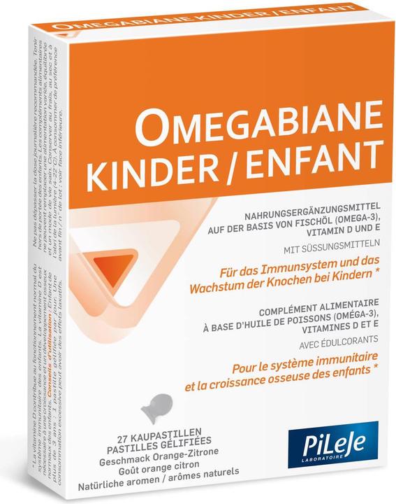 Omegabiane Kinder Kaupast (27 Stück, Tabletten, 51 g)