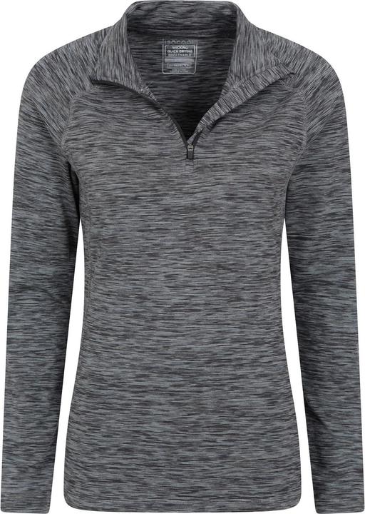 Actual product image Mountain Warehouse Womens/Ladies Bend & Stretch Half Zip Midlayer (42)