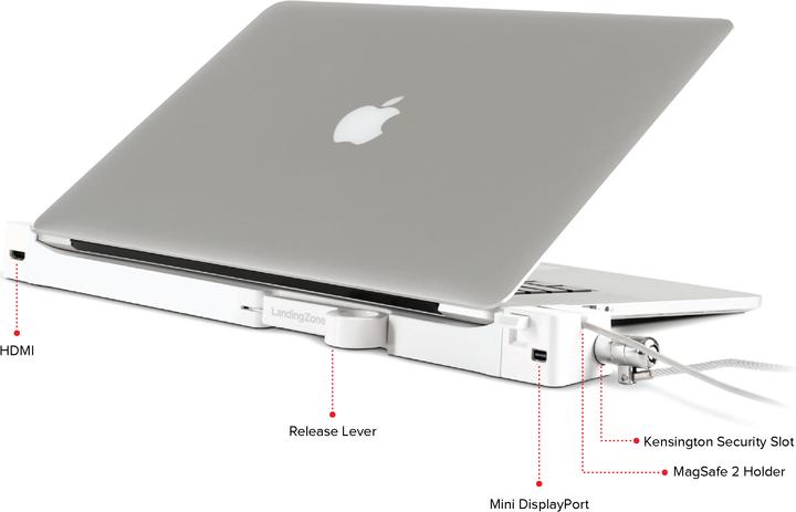 Actual product image LandingZone MacBook Pro Retina 13" Docking (USB-A, Thunderbolt)