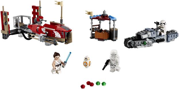 Image du produit LEGO La course-poursuite en speeder sur Pasaana (75250, LEGO Star Wars)
