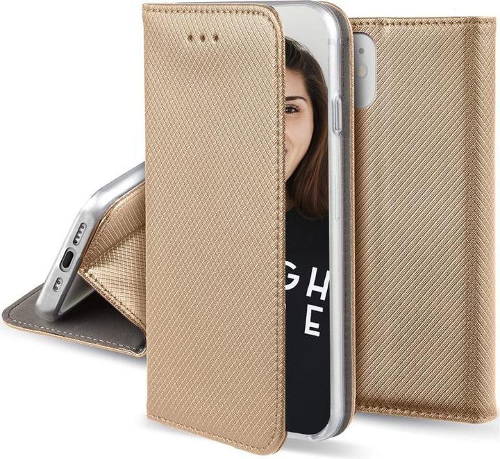 Produktbild OEM Smart Magnet Hülle für iPhone 15 Pro 6,1" gold (Apple iPhone 15 Pro)