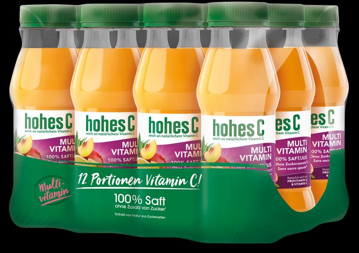 Produktbild Granini HOHES C Multivit PET 168(12x25cl) C (12 x 25 cl)