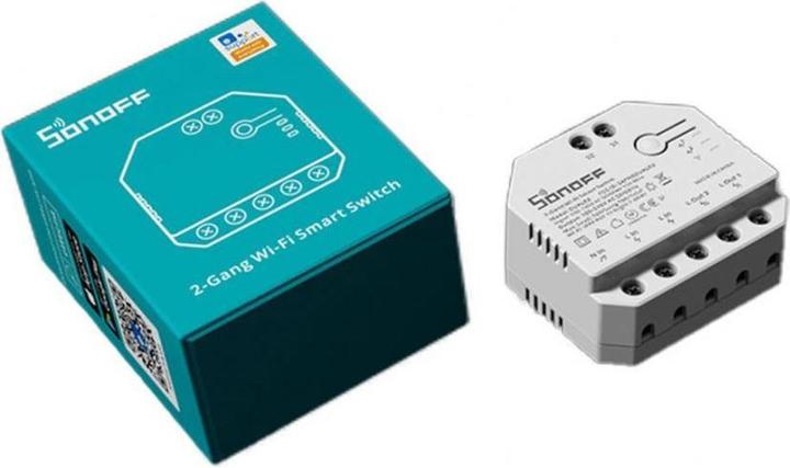 Actual product image Sonoff DUALR3 (Analogue actuator)