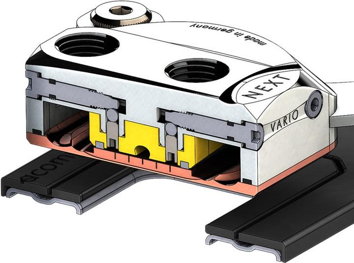 Produktbild Aqua Computer cuplex kryos NEXT VARIO LGA 1700 - Nickel/.925er Silber
