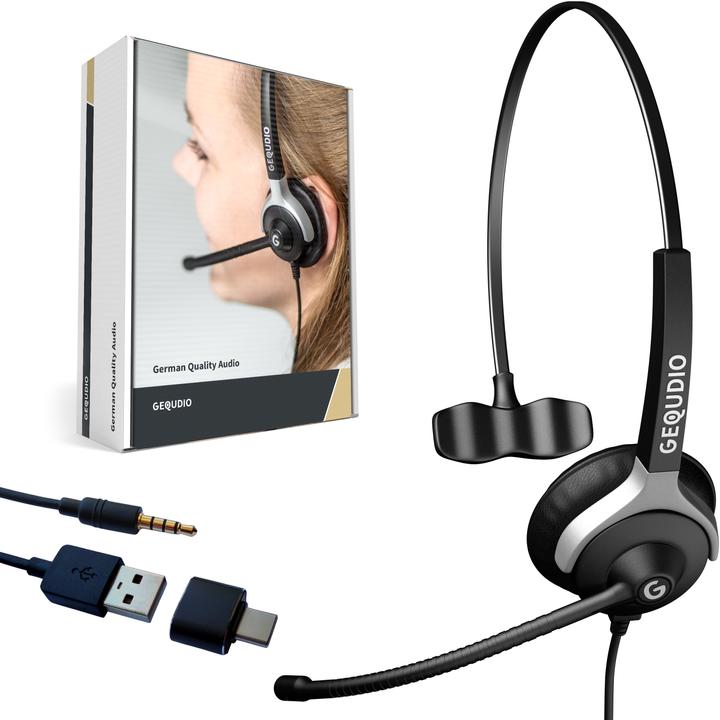Produktbild Gequdio Headset (Kabelgebunden, USB-A)