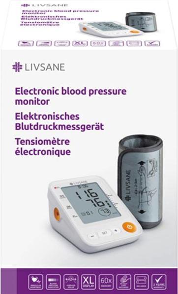 Livsane elektronisches Blutdruckmessgerät (Blutdruckmessgerät Oberarm)