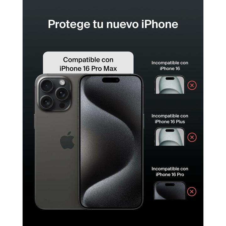 Produktbild Belkin ScreenForce UltraGlass 2 (1 Stück, Apple iPhone 16 Pro Max)