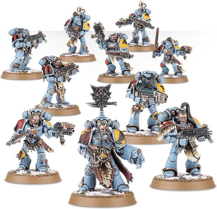 Actual product image Games Workshop Space Wolves - Grey Hunters (Plastic)