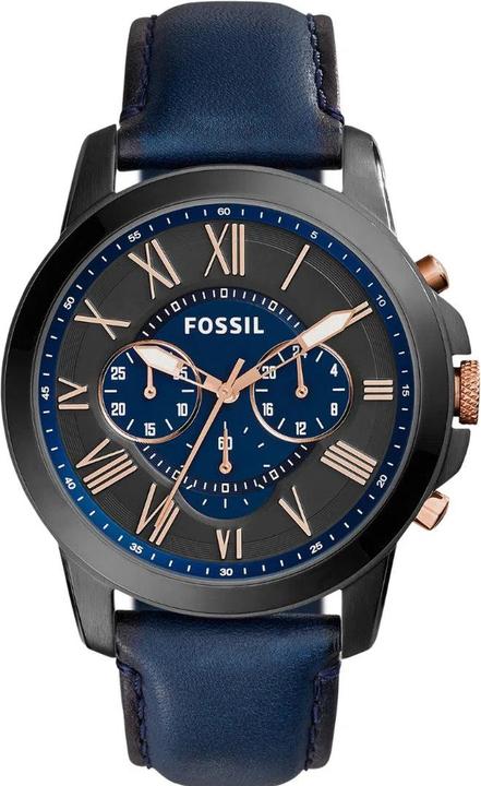 Fossil Grant (Orologio da polso analogico, Cronografo, 44 mm)