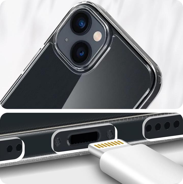 Actual product image Spigen Air Skin Hybrid iPhone 14 Plus crystal clear (Apple iPhone 14 Plus)