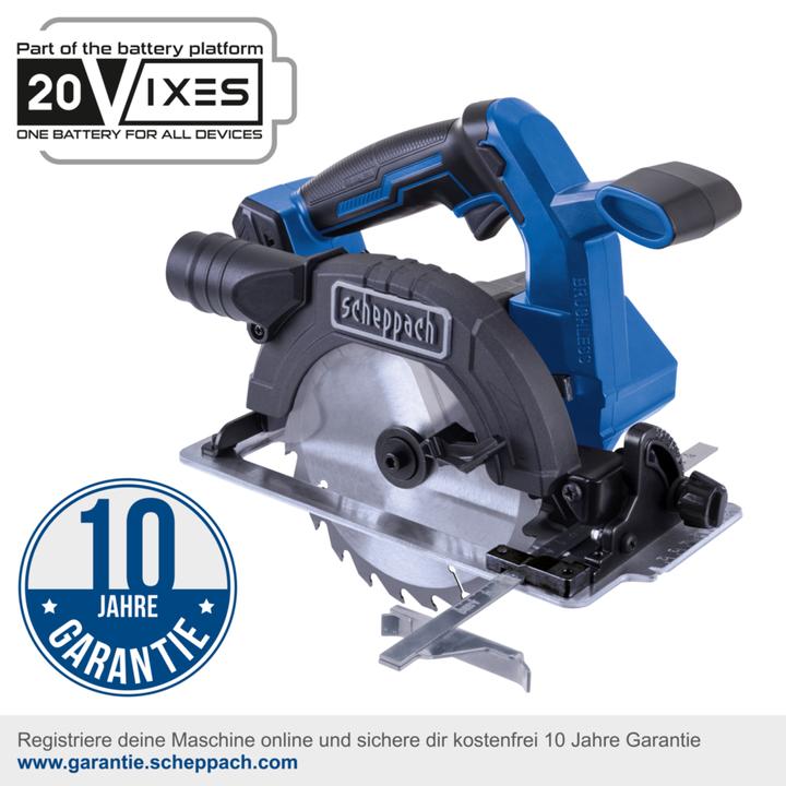Actual product image Scheppach Battery-powered circular saw BC-HCS165-X (DIY)