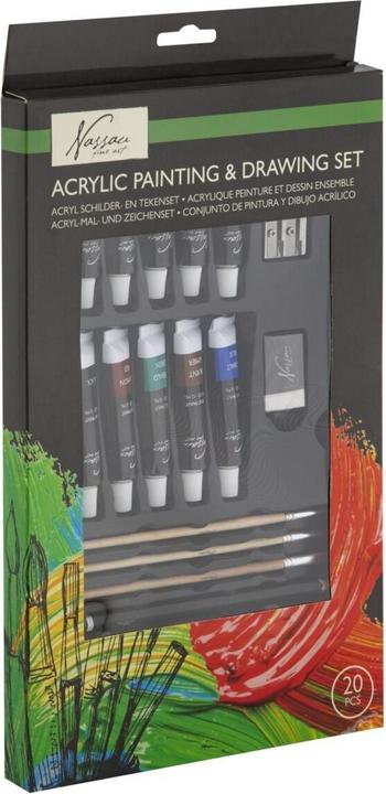Image du produit Grafix Nassau - Painting and drawing set 20pcs (AR0703/GE)