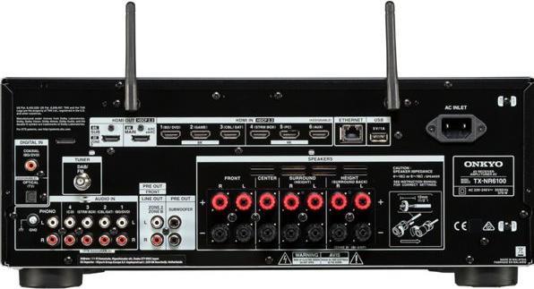 Produktbild Onkyo TX-NR6100 (7.2 Kanal, AM, FM, DAB+)