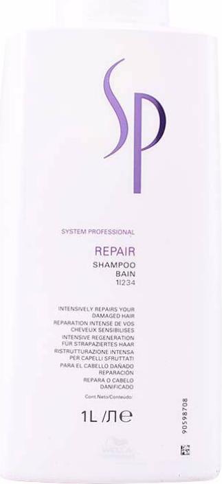 Actual product image Wella SP Repair - Shampoo (1000 ml, Liquid shampoo)
