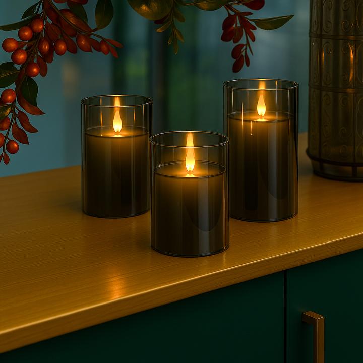 Actual product image Relaxdays 3x LED lights (3 x)