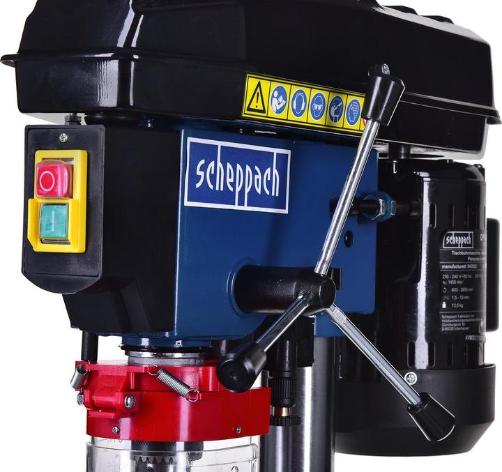 Produktbild Scheppach DP16VLS Bohrmaschine 230-240V 50Hz 500W (Netzbetrieb)