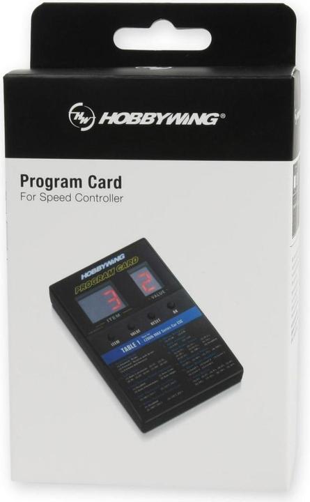 Actual product image Hobbywing Programming box