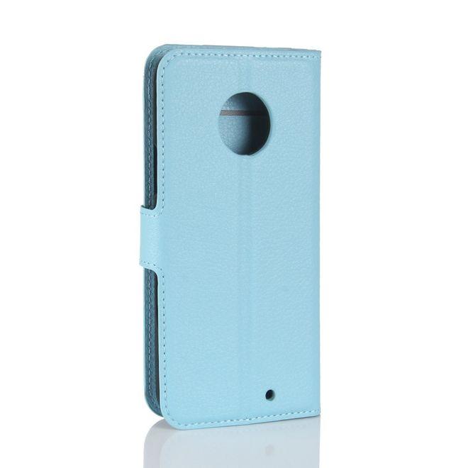 Image du produit MU Classic Housse en cuir classique avec texture litchite (Motorola Moto X4)