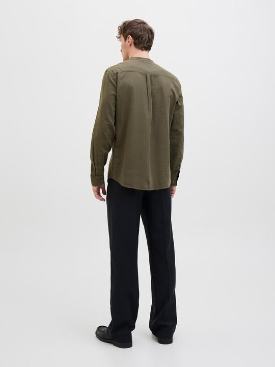 Produktbild Jack & Jones Jjesummer Half Placket Shirt Ls Sn (XL)
