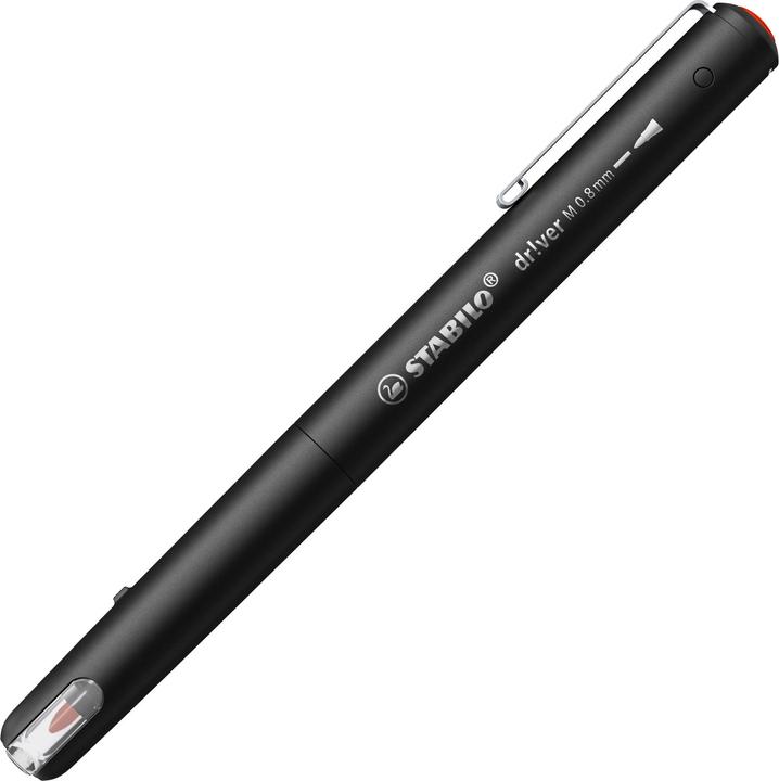 Actual product image STABILO dr!ver Fineliner rot 0,8 mm, 1 St. (Black, 1 x)