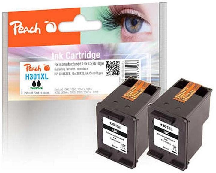Produktbild Peach Tinte HP Nr. 301XL (CH563EE) 2x Black (BK)