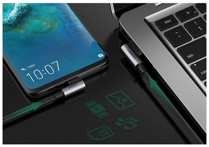 Produktbild Ugreen USB C to USB A Cable (2 m, USB 3.0, 18 W)
