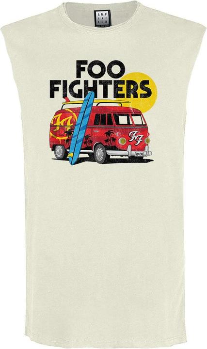 Actual product image Amplified Mens Camper Van Foo Fighters Tank Top (M)