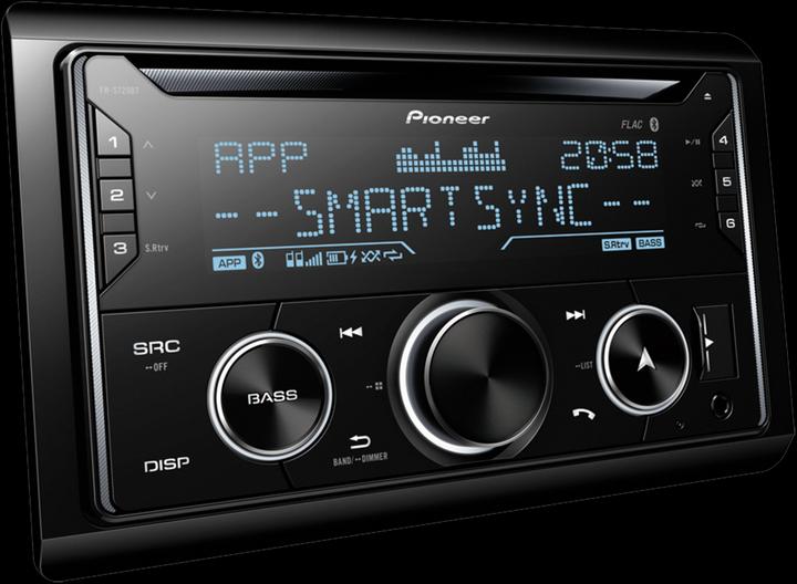 Actual product image Pioneer FH-S720BT (Android car, Apple Carplay)