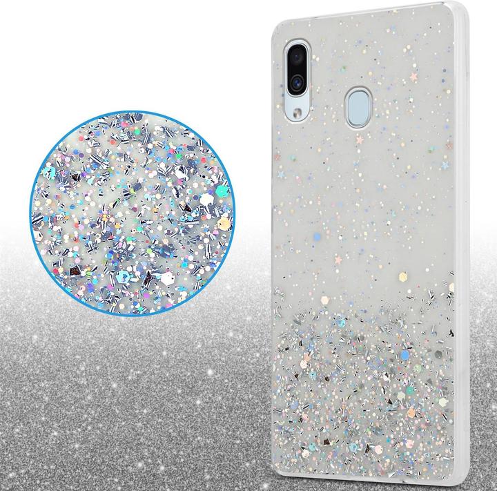 Image du produit Cadorabo Couverture TPU paillettes scintillantes (Samsung Galaxy A40)