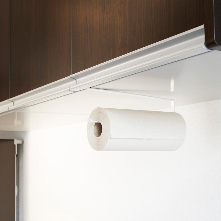 Image du produit Yamazaki Porte-rouleau de cuisine sous étagère TOWER