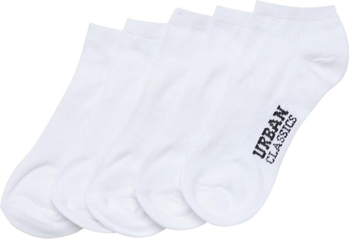 Immagine prodotto Urban Classics Logo No Show Socks 5-Pack (Confezione da 5 pezzi, 39 - 42)