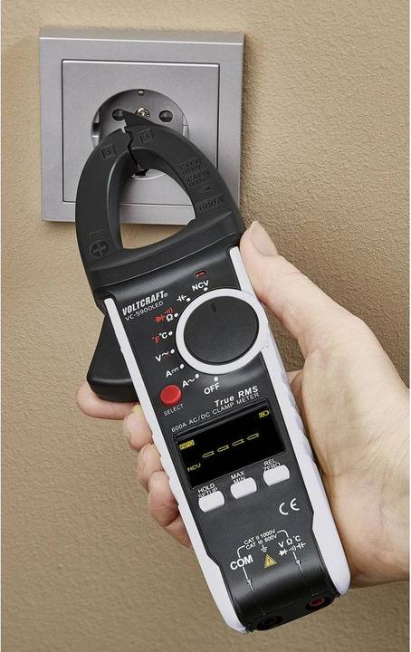 Actual product image Voltcraft Current Probe digital VC-590OLED (CAT III 600V, CAT II 1000V)