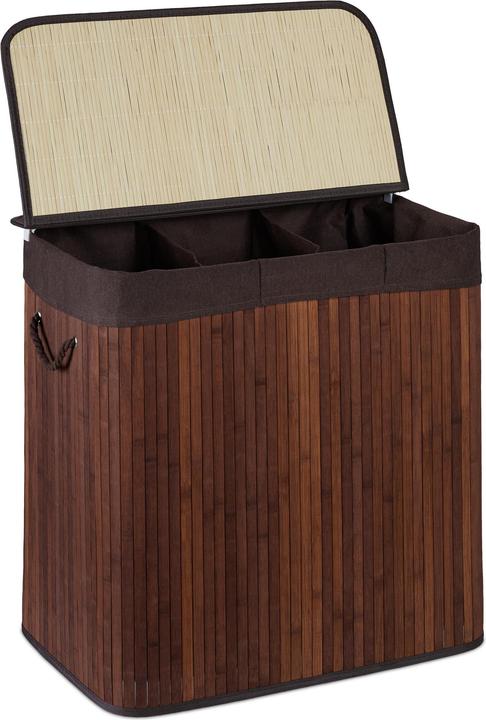 Actual product image Relaxdays Wäschekorb (40 l)