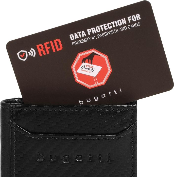 Produktbild Bugatti Secure Slim - RFID Kreditkartenhalter