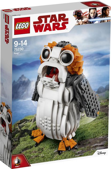 Actual product image LEGO Porg (75230, LEGO Star Wars)