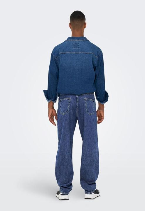Image du produit Only & Sons ONSFive Jeans loose fit bleu moyen